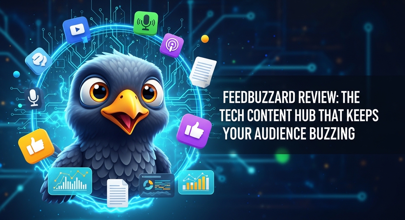 FeedBuzzard Review: The Tech Content Hub That Keeps Your Audience Buzzing