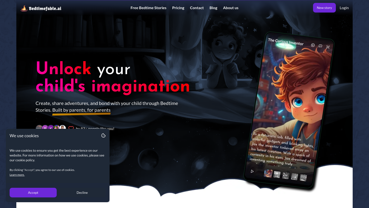 BedtimeFable.ai