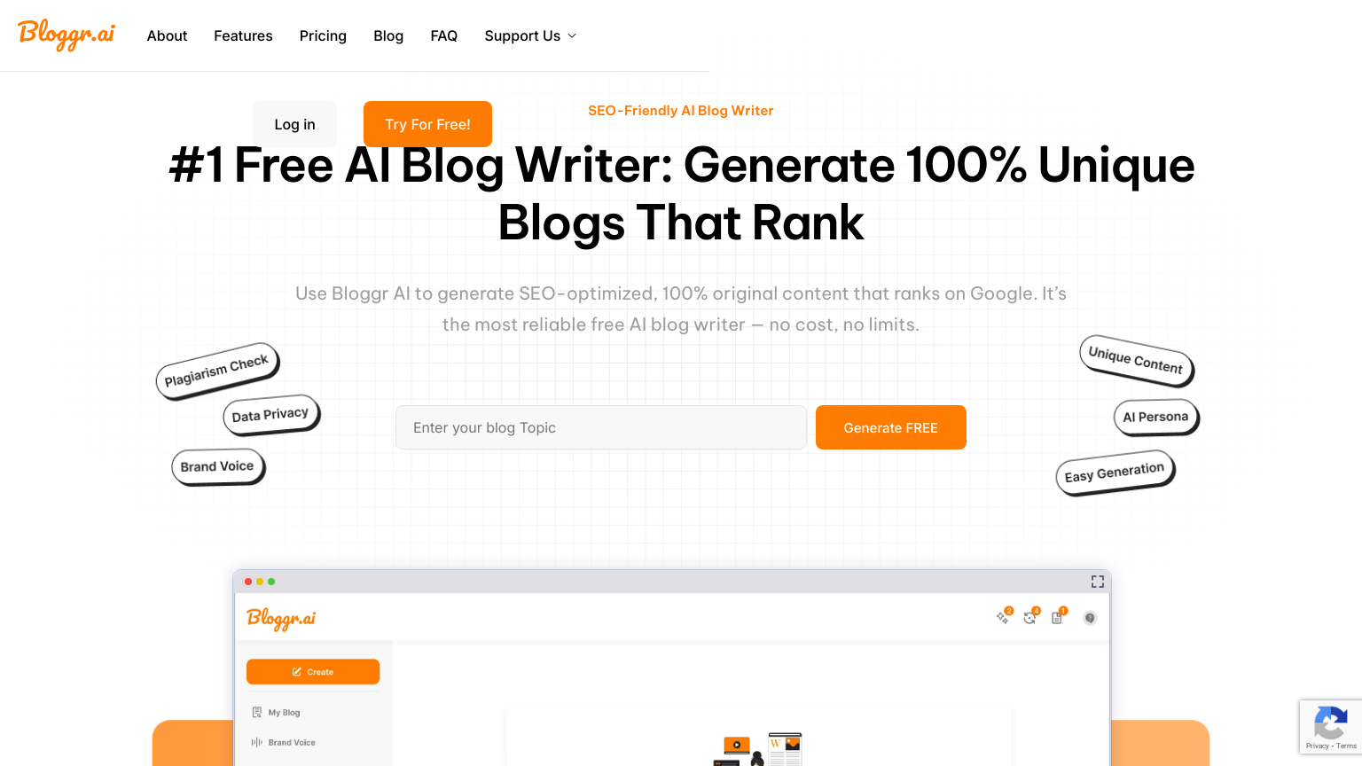 Bloggr AI