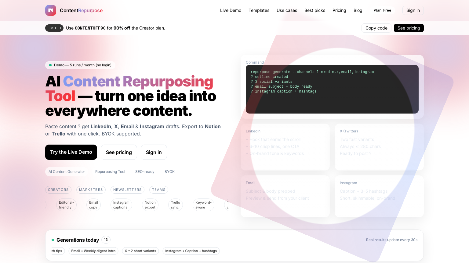 ContentRepurpose.pro