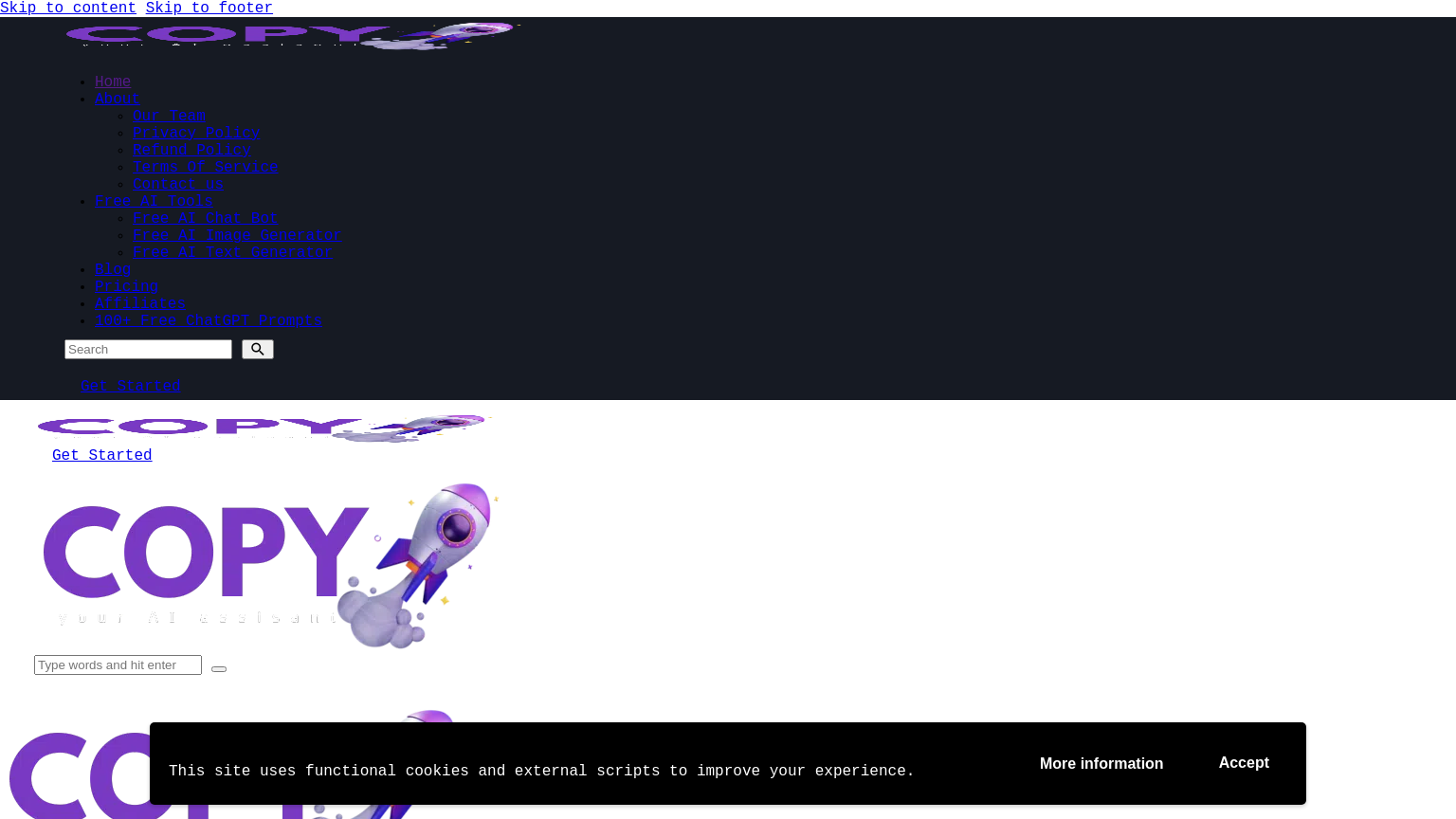 Copyrocket AI Assistant